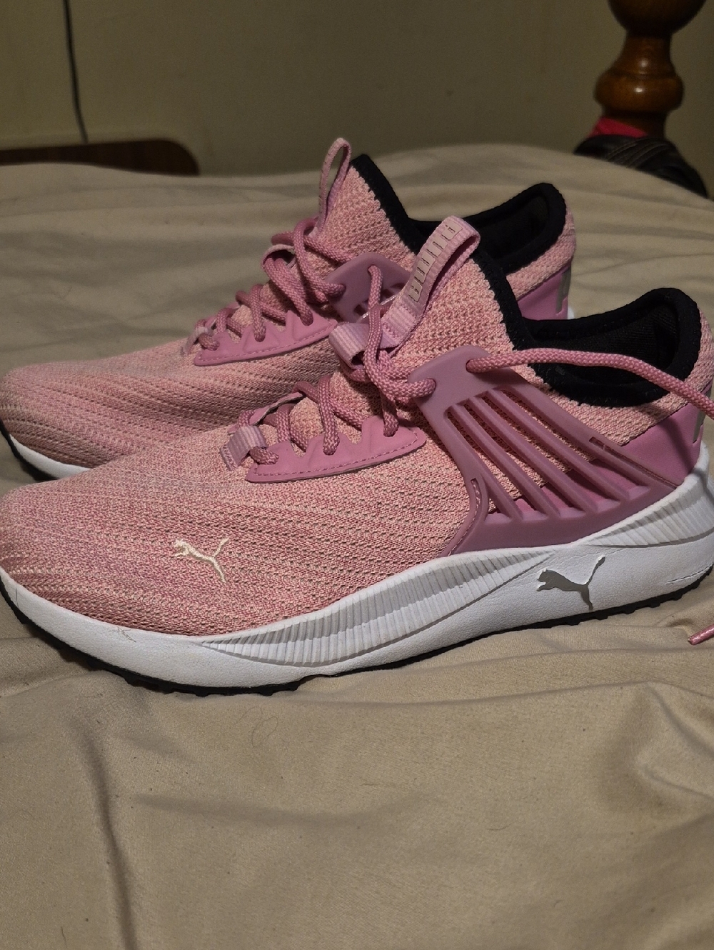 Puma NWOT Pink Knit Women's Athletic Sneakers